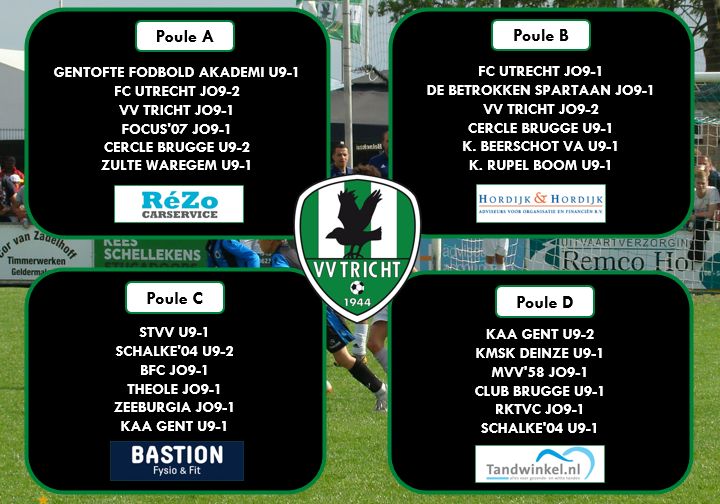 Poule-indeling